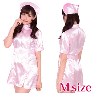 Japan A&T Nomination Nurse Pink Costume M Size For Her - Women's Sexy Wear A&T 