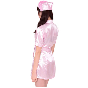 Japan A&T Nomination Nurse Pink Costume M Size For Her - Women's Sexy Wear A&T 