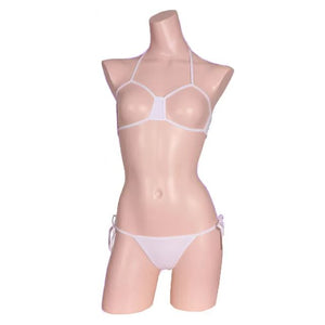 Japan Erox Natural Stretching Open Bra Set Black or White For Her - Women's Sexy Wear Erox 