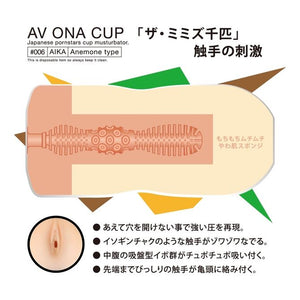 Japan NPG AV Ona Cup No. 6 Aika Male Masturbators - Masturbation Cups NPG 