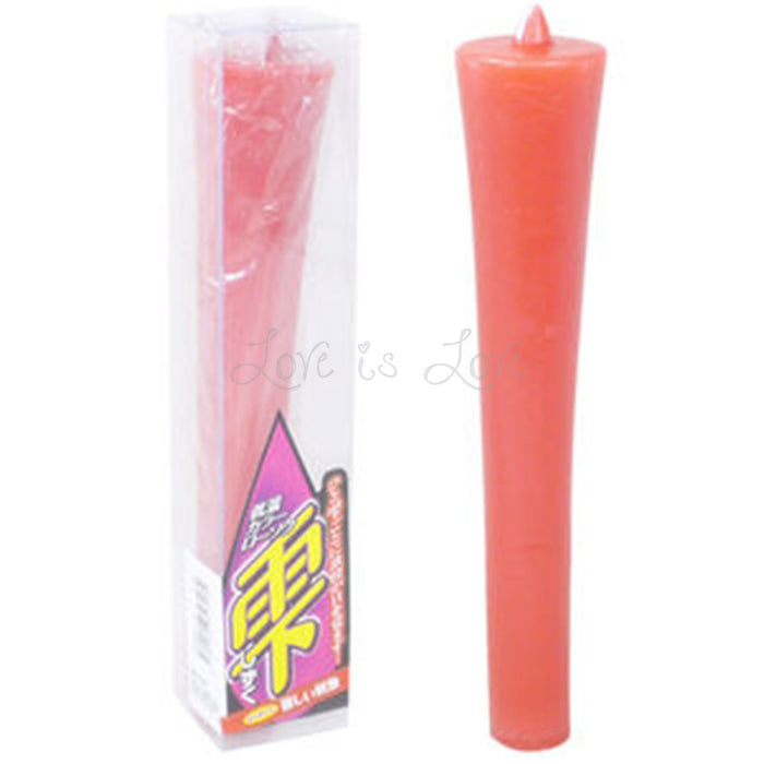 Japan NPG Red Low Temperature Candle 235mm