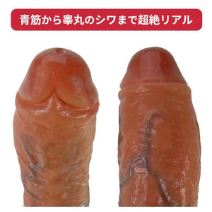 Japan Raw Chin 3 Layer Silicone Suction Dildo - Total Length 21 cm Dildos - Suction Cup Dildos SSI Japan 