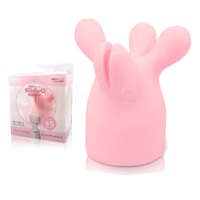 Japan SSI Wild One Denma Attachment Waltz 2 For Denma Wand with Head Diameter 45 MM Pink