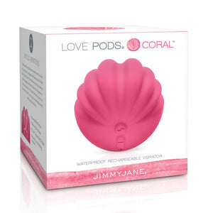 JimmyJane Love Pods Coral Waterproof Vibrator Pink Award-Winning & Famous - Jimmyjane JimmyJane 