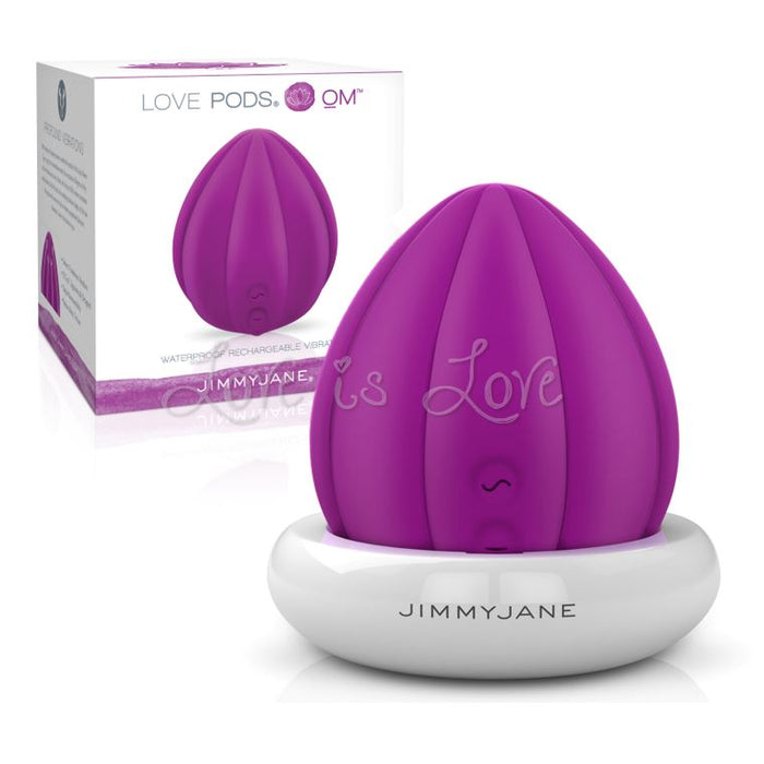 JimmyJane Love Pods Om Waterproof Vibrator Purple (Last Piece)