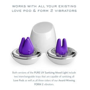 JimmyJane Pure UV Sanitizing Mood Light Love Pods Tre Edition Award-Winning & Famous - Jimmyjane JimmyJane 