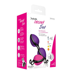 JoyDivision Joyballs Secret Kegel Training Set For Her - Kegel & Pelvic Exerciser Joy Division 