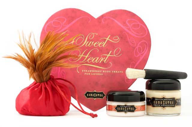 Kama Sutra SweetHeart Strawberry Body Treats For Lovers