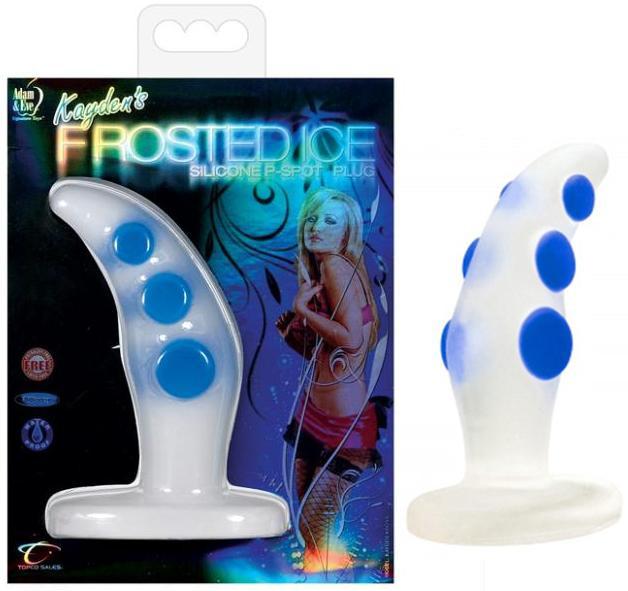 Kayden's Frosted Ice SIlicone P-Spot Plug