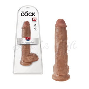 King Cock 10 Inch Cock With Balls