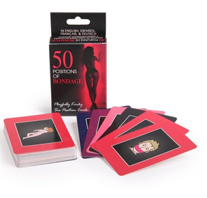 Kheper Games 50 Positions of Bondage Card Game Gifts & Games - Intimate Games Kheper Games 