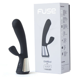 Kiiroo OhMiBod Fuse Bluetooth Vibrator Black Vibrators - App/Bluetooth/Wifi Controlled kiiroo 