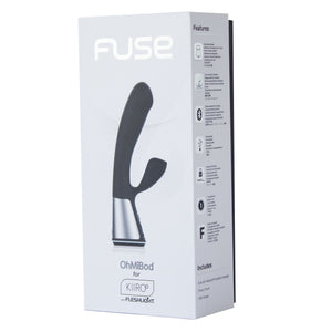 Kiiroo OhMiBod Fuse Bluetooth Vibrator Black Vibrators - App/Bluetooth/Wifi Controlled kiiroo 