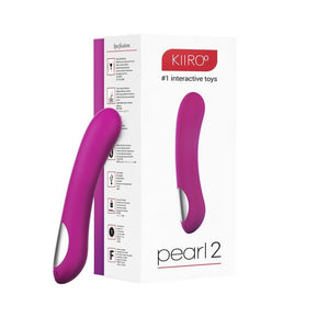 Kiiroo Pearl 2 Bluetooth Vibrator Black or Purple Vibrators - App/Bluetooth/Wifi Controlled kiiroo Purple 