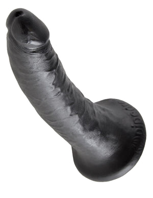 King Cock 7 Inch Cock Black or Flesh Dildos - King Cock Dildos King Cock Black 