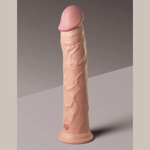 King Cock Elite Silicone Dual-Density 11 Inch Cock in Light Buy in Singapore LoveisLove U4Ria