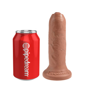 King Cock Uncut 6 Inch Cock Flesh Or Tan Dildos - King Cock Dildos King Cock 