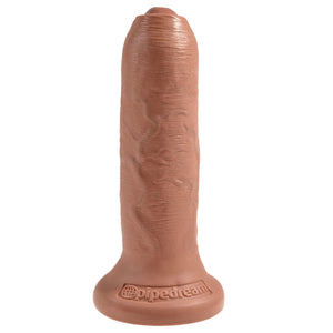 King Cock Uncut 6 Inch Cock Flesh Or Tan Dildos - King Cock Dildos King Cock Tan 