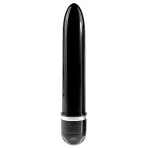 King Cock Vibrating Stiffy 6 Inch (Black or Flesh or Brown) Vibrators - King Cock Vibrators King Cock 