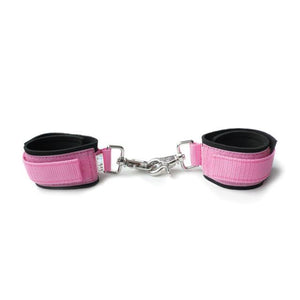 Kinklab Neoprene Cuffs Black or Pink Bondage - Ankle & Wrist Restraints kinklab 