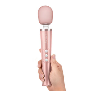 Le Wand Petite Rechargeable Vibrating Massager Rose Gold Vibrators - Wands & Attachments Le Wand 