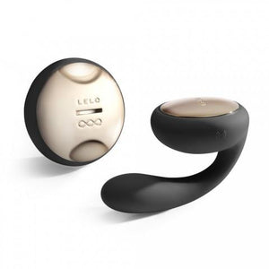 Lelo Insignia Ida Remote Control Couple Massager Deep Rose or Black Award-Winning & Famous - Lelo Lelo Black 