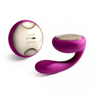 Lelo Insignia Ida Remote Control Couple Massager Deep Rose or Black Award-Winning & Famous - Lelo Lelo Deep Rose 