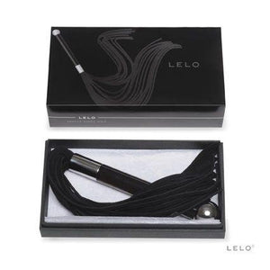 Lelo Sensua Suede Whip Red or Black or Purple Award-Winning & Famous - Lelo Lelo Black 
