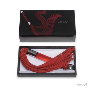 Lelo Sensua Suede Whip Red or Black or Purple Award-Winning & Famous - Lelo Lelo Red 