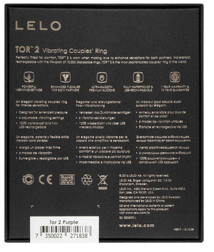 Lelo Tor 2 Vibrating Cock Ring