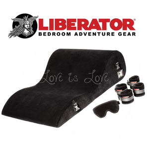 Liberator Black Label Hipster (Microfiber Black) For Us - Sex Furniture Liberator 