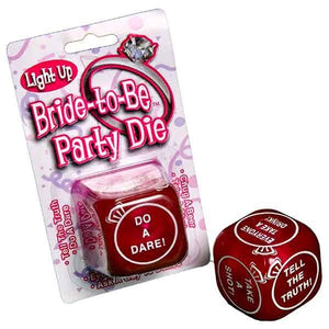 Light Up Bride-To-Be- Party Die Gifts & Games - Bachelorette Bachelorette 