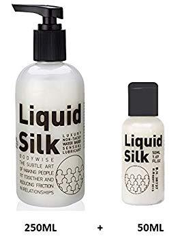 Bodywise Liquid Silk Luxury Water-Based Lubricant 50 ml or 250 ml