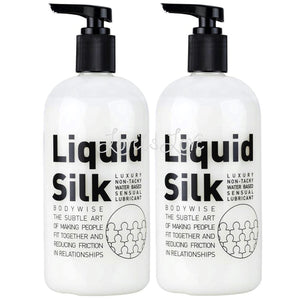 Liquid Silk Water-Based Lubricant 50ml or 250ml (Newly Replenished on Apr 19) Lubes & Toy Cleaners - Water Based Liquid Silk 50ml