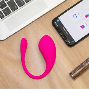 Lovense Lush 3 Magnetic Charging App-Controlled Powerful Vibrating Egg Buy in Singapore LoveisLove U4Ria 