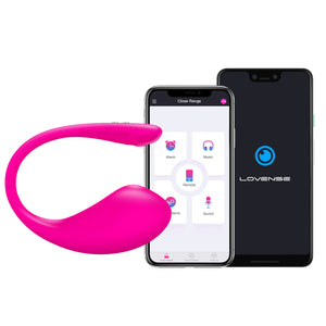 Lovense Lush 3 Magnetic Charging App-Controlled Powerful Vibrating Egg Buy in Singapore LoveisLove U4Ria 