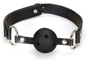 Lux Fetish Breathable Ball Gag Bondage - Ball & Bit Gags Lux Fetish 