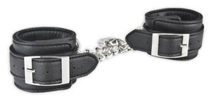 Lux Fetish Unisex Leatherette Cuffs (Latest Packaging- Just Restocked) Bondage - Ankle & Wrist Restraints Lux Fetish 
