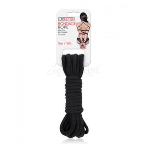 Lux Fetish Bondage Rope 3 meter 10 foot length or 5 meter 16 foot length Black buy in Singaopre LoveisLove U4ria
