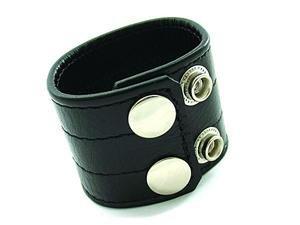 M2M Leather Ball Stretcher Cock Rings - Ball Dividers/Stretchers M2M 1.5 Width: 1.5 Inch, Length: 6 Inches 