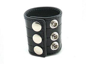 M2M Leather Ball Stretcher Cock Rings - Ball Dividers/Stretchers M2M 2 Width: 2 Inches, Length: 6 Inches 