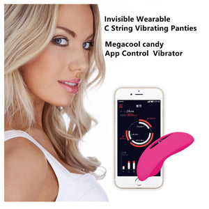Magic Motion Candy Smart Wearable Clit Massager Vibe Pink (Latest App-Controlled) Vibrators - App/Bluetooth/Wifi Controlled Magic Motion 