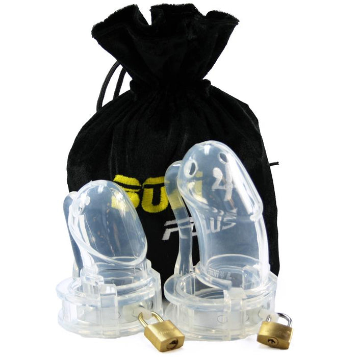 BON4 Plus Chastity Device Clear (BON4 Standard Plus BON4 L)