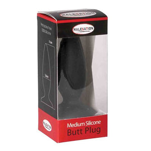 Malesation Silicone Butt Plug Medium Anal - Beginners Anal Toys Malesation 