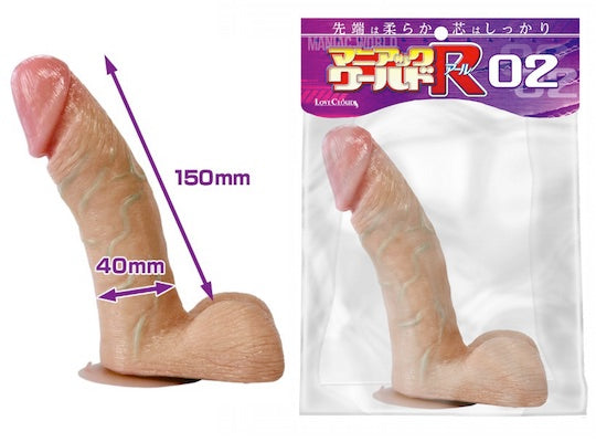 LoveCloud Maniac World R02 Realistic Japanese Dildo