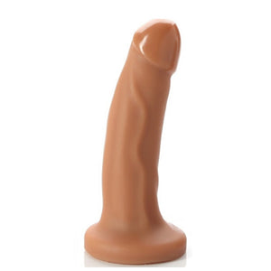 Tantus Mark O2 Dual Density Dildo 6.25 Inch Cocoa buy in Singapore LoveisLove U4ria