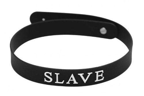 Master Series Adjustable Silicone Collar My Slave ( Last Piece)