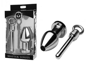 Master Series Arsenal Metal Tunnel Plug with Removable Core Anal Master Series 