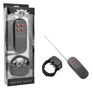 Master Series Cock Shock Remote CBT Electric Cock Ring For Him - Cock Rings Master Series 