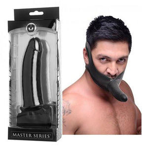 Master Series Face Fuk Strap-On Mouth Gag Bondage - Ball & Bit Gags Master Series 